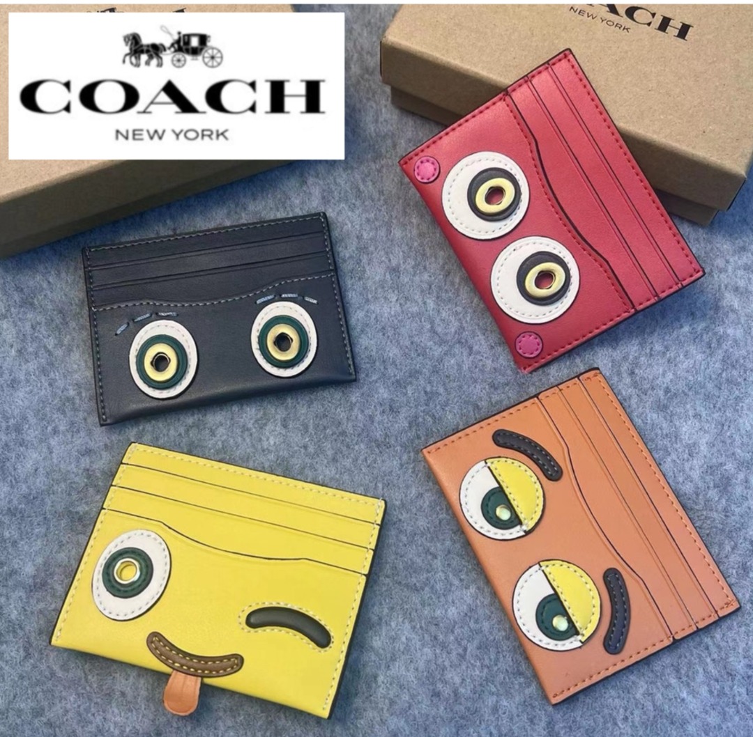 Coach Coachies Card Case With Winkie 