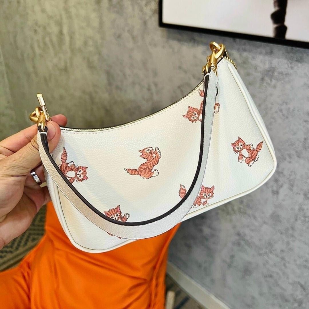 New Coach Original Limited Edition Collection Kitten Cat Printed Collection  Crossbody Sling Shoulder Bag For Women Come With Complete Set Suitable for  Gift, Luxury, Bags & Wallets on Carousell