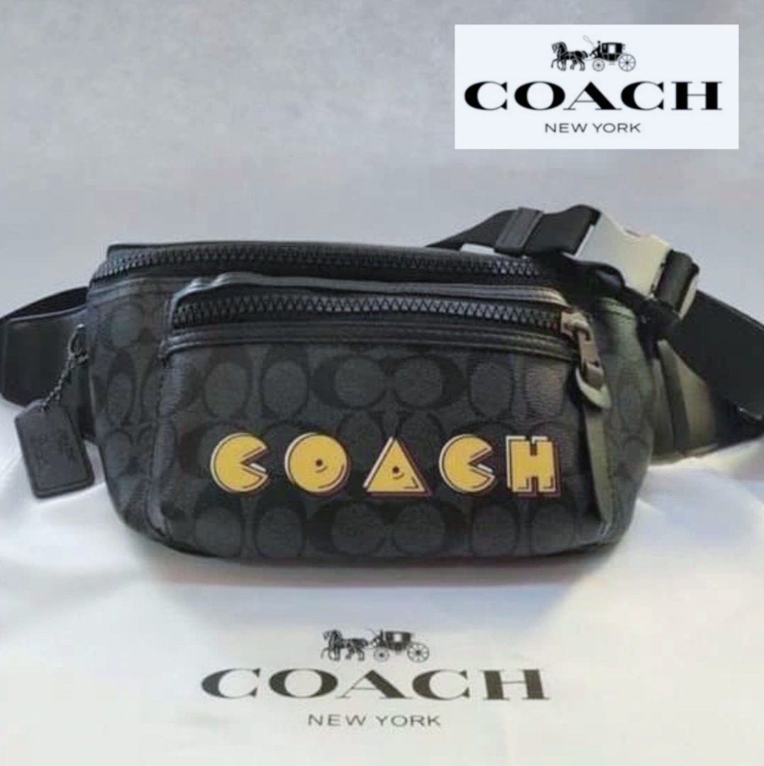 Coach x pacman waist bag on sale