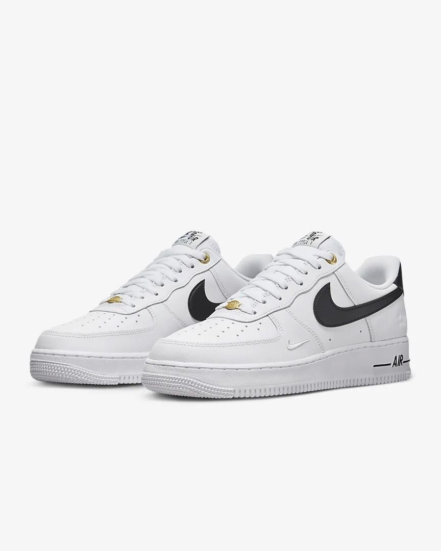Nike Air Force 1 40 Years White Black DQ7658 100 UK8.5 Men s