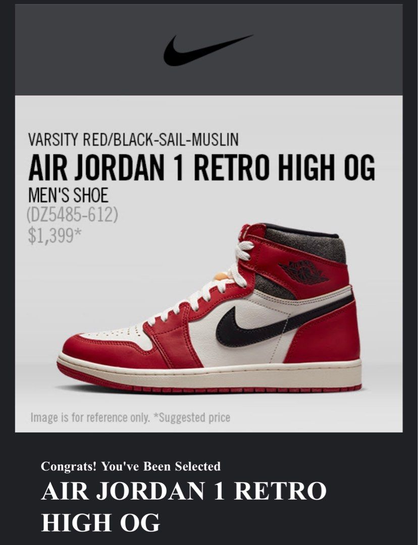 Nike AIR JORDAN 1 RETRO HIGH OG Carousell