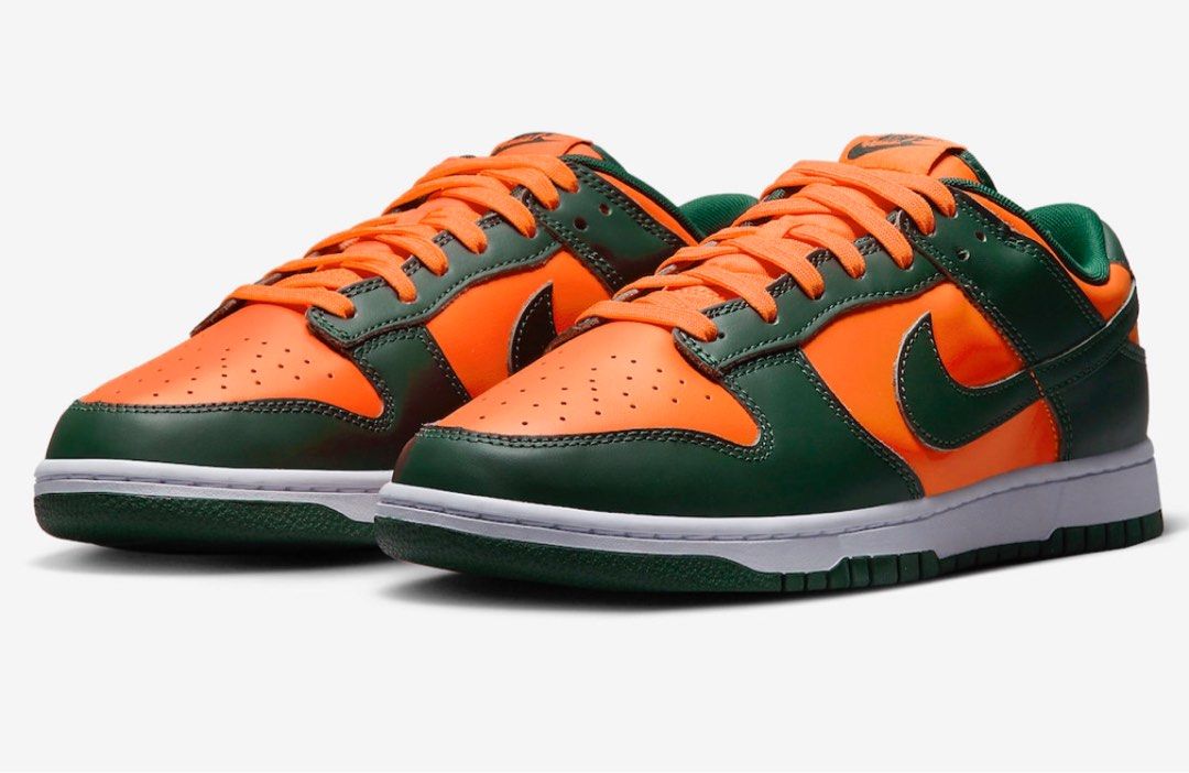RTP❗️Nike SB Dunk Low Orange u0026 Green, Men's Fashion, Footwear, Sneakers on  Carousell