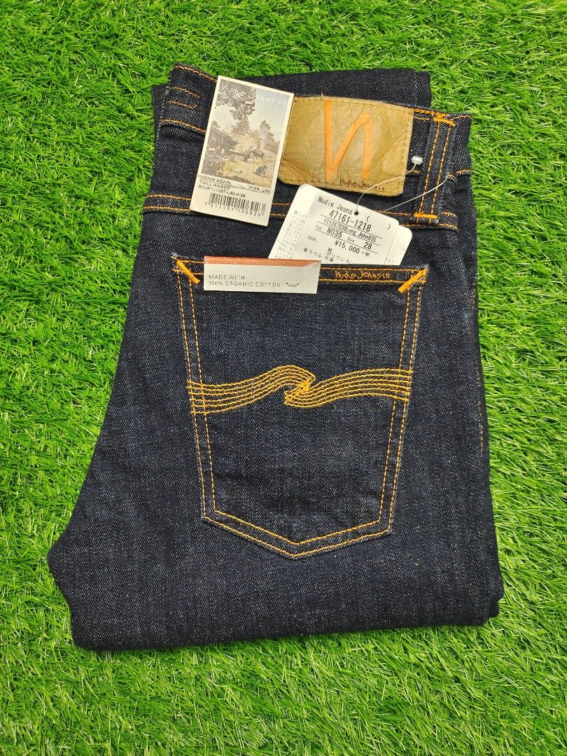 Nudie jeans long john twill rinsed sales