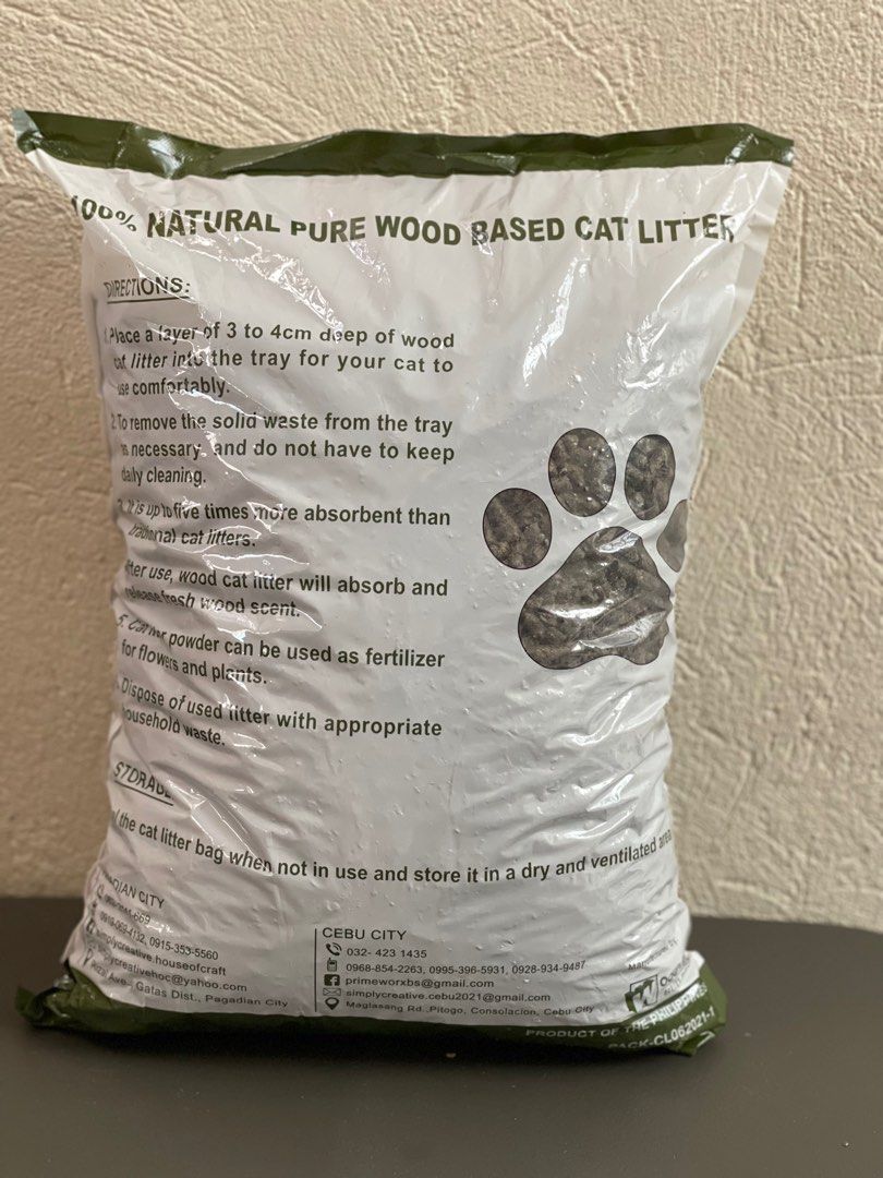 Organic Cat Litter, Pet Supplies, Health & Grooming on Carousell