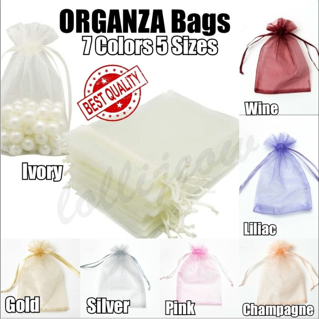 Mesh jewellery sales bags