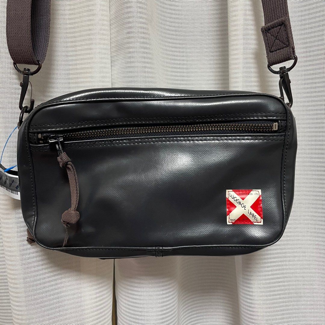 Original Luggage Label Sling Bag Beg Porter Made in Japan Men s