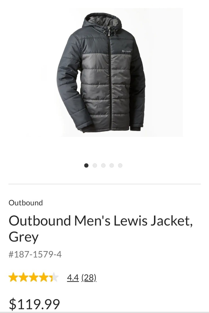 Outbound Men's Lewis Jacket, Men's Fashion, Coats, Jackets and ...