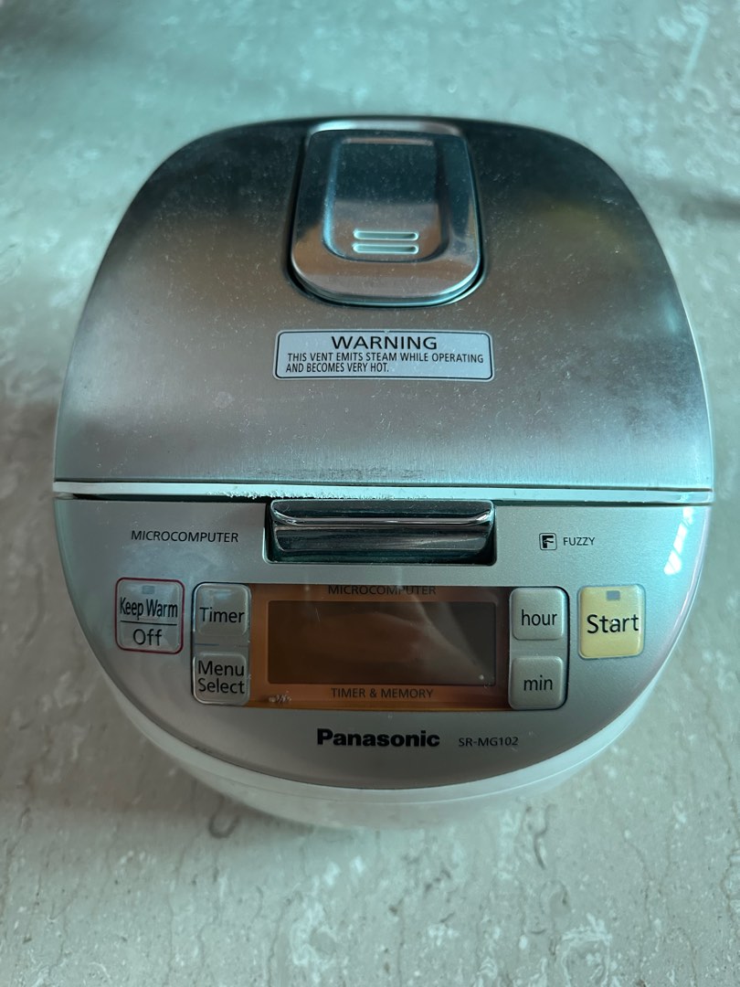 Panasonic Rice Cooker SRMGS102, TV & Home Appliances, Kitchen
