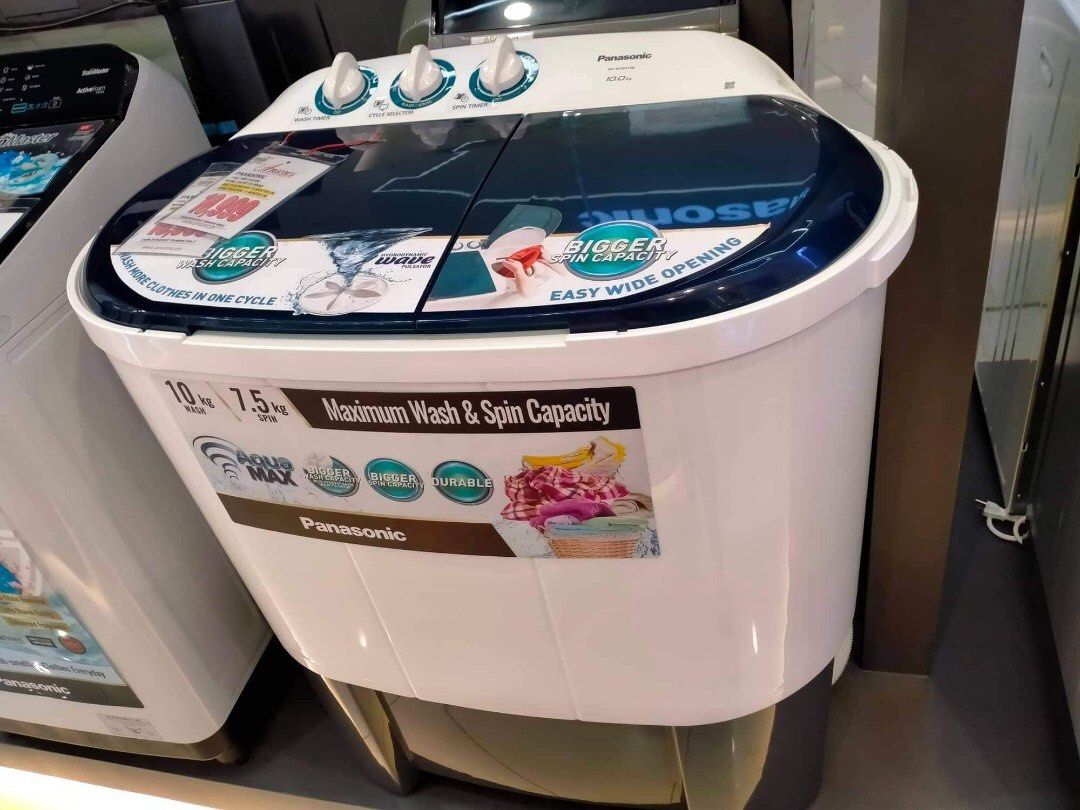 Panasonic Twin Tub WashingMachine, TV & Home Appliances, Washing