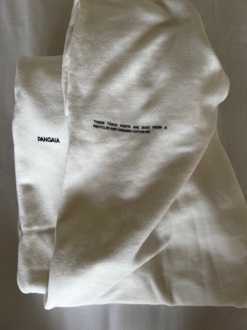 Lightweight recycled cotton top track pants