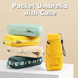 Pocket Umbrella w/ Case Bag