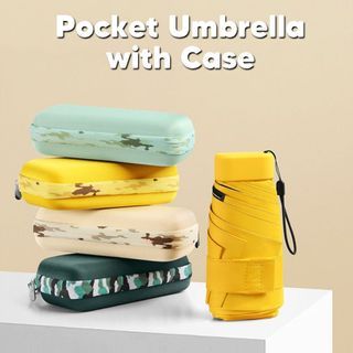 Pocket Umbrella with Case Bag