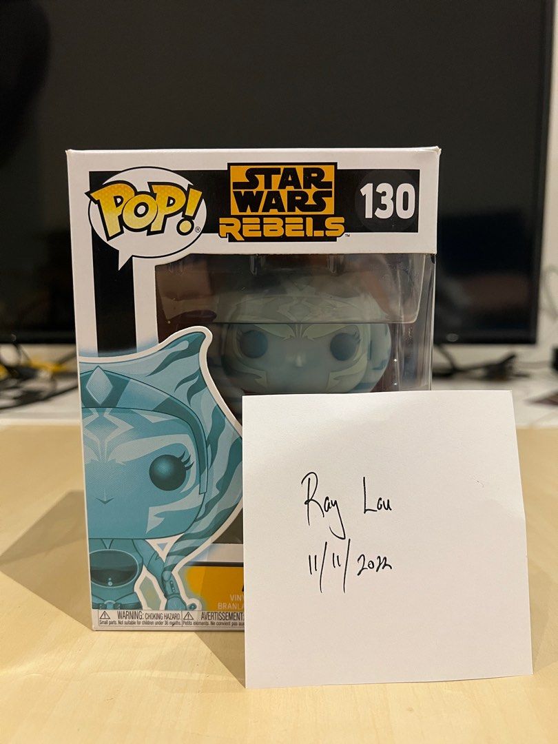 Funko Pop Ahsoka LA Comic Con exclusive (Glow in the dark), Hobbies