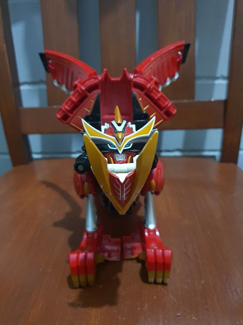 Power Rangers Wild Force Dx Gao Falcon Chogokin Gaoranger Megazord