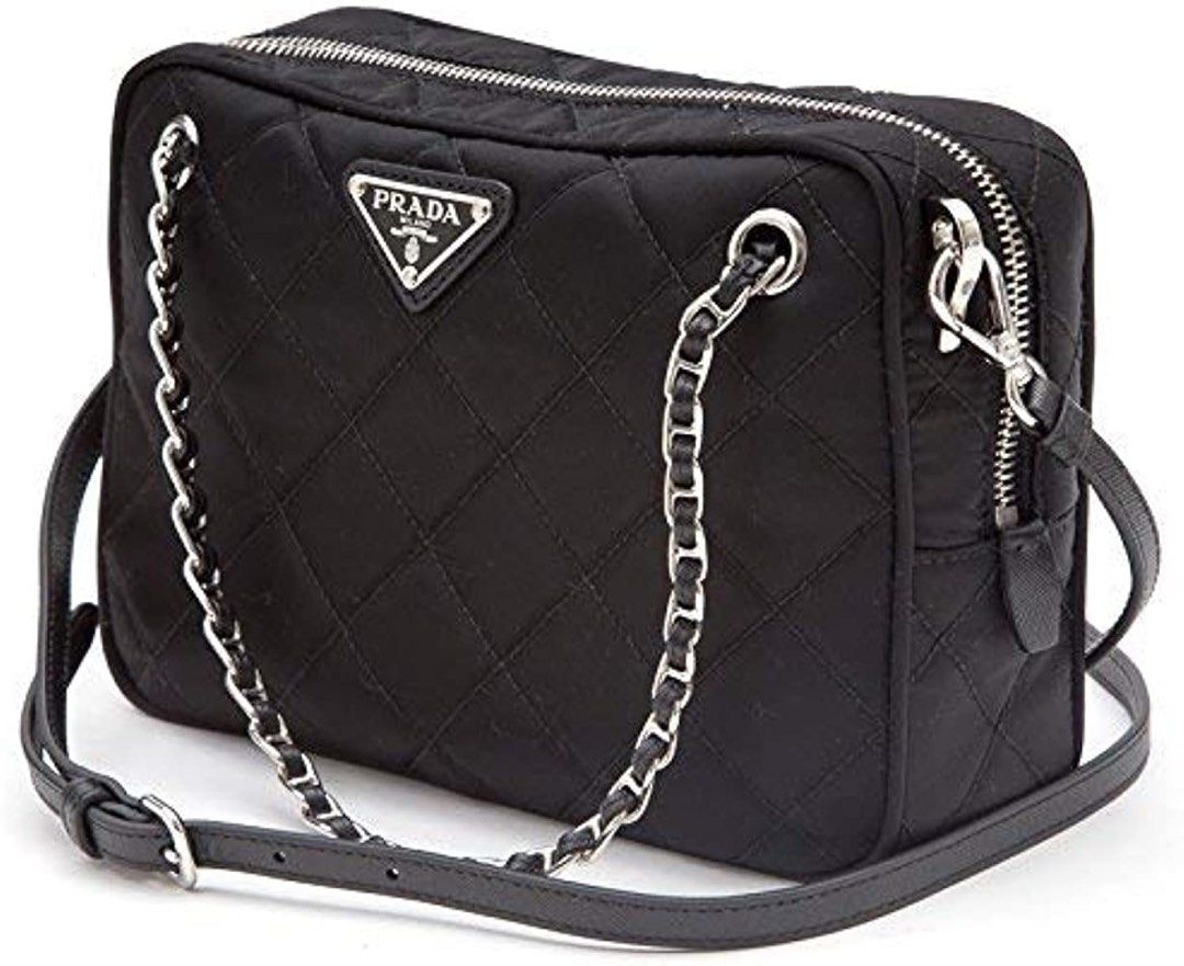 Prada tessuto impuntu crossbody sales