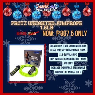 PRCTZ Weighted Jumprope 1.5lb