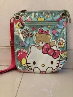 Preloved! Adinata Sanrio Hello Kitty Glitter Bag|Tas Anak Hello Kitty Glitter ✨