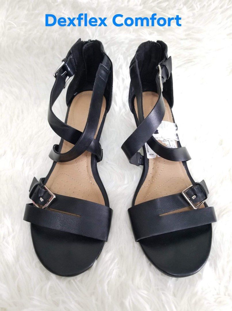 Preloved US Brand Wedge Heels Sandals Dexflex Comfort Women s