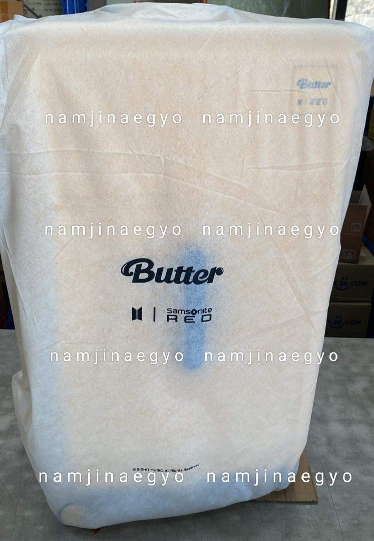 [PRE-ORDER] OFFICIAL BTS BUTTER SAMSONITE RED 2nd collaboration ...