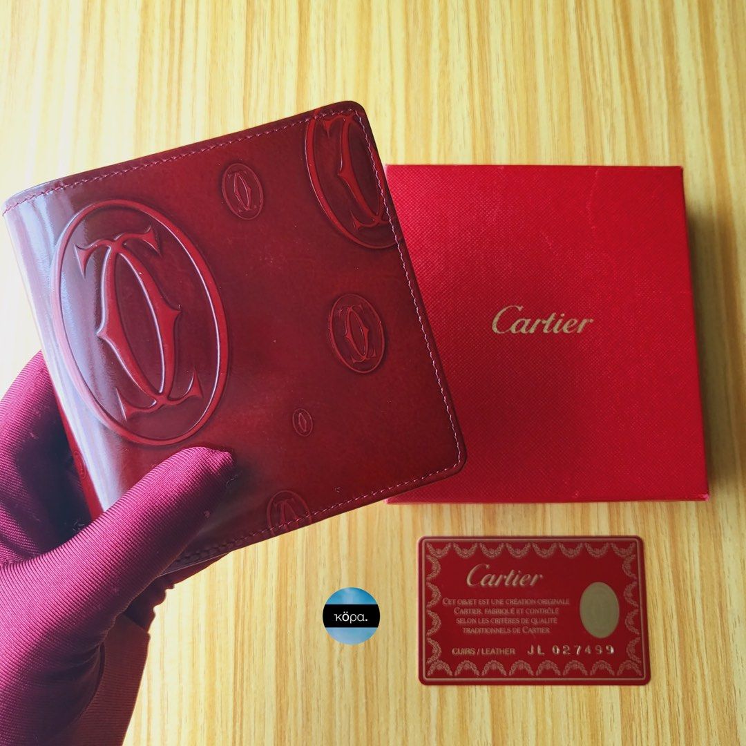 Preowned CARTIER Wallet for Men UNISEX