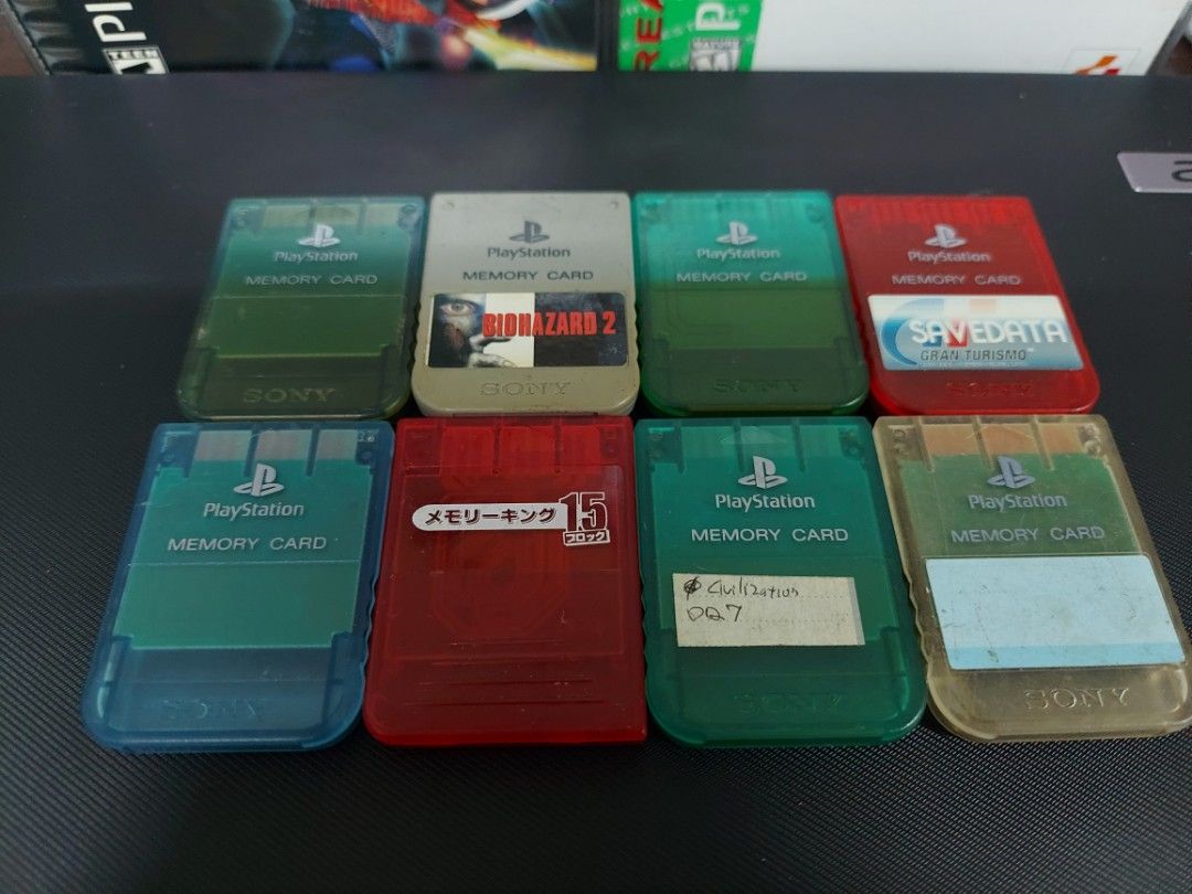 Ps1 Memory Card, Video Gaming, Video Games, PlayStation on Carousell