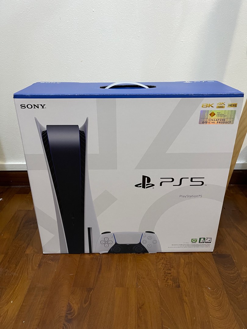 PS5 Box, Video Gaming, Video Game Consoles, PlayStation on Carousell