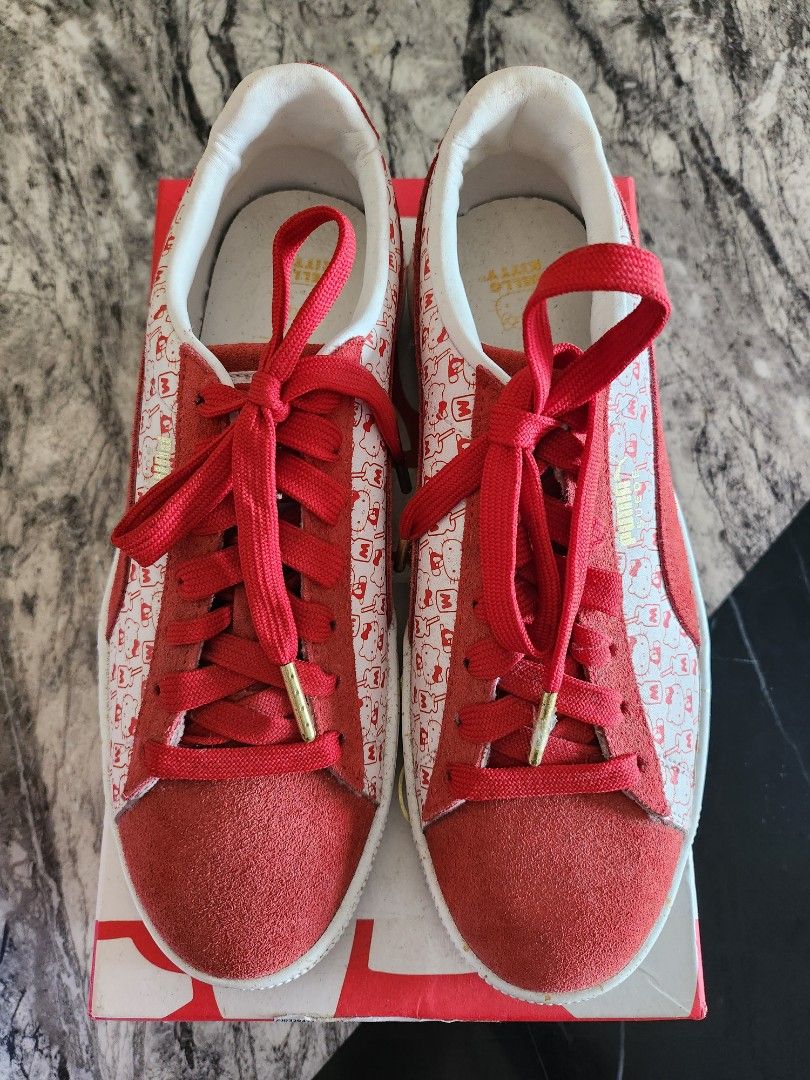 Puma suede x hello kitty hot sale