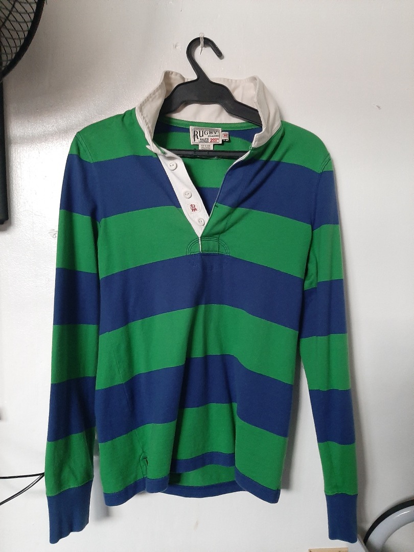 Ralph Lauren POLO by Ralph Lauren long sleeve rugby shirt, men's size M / eaa429397