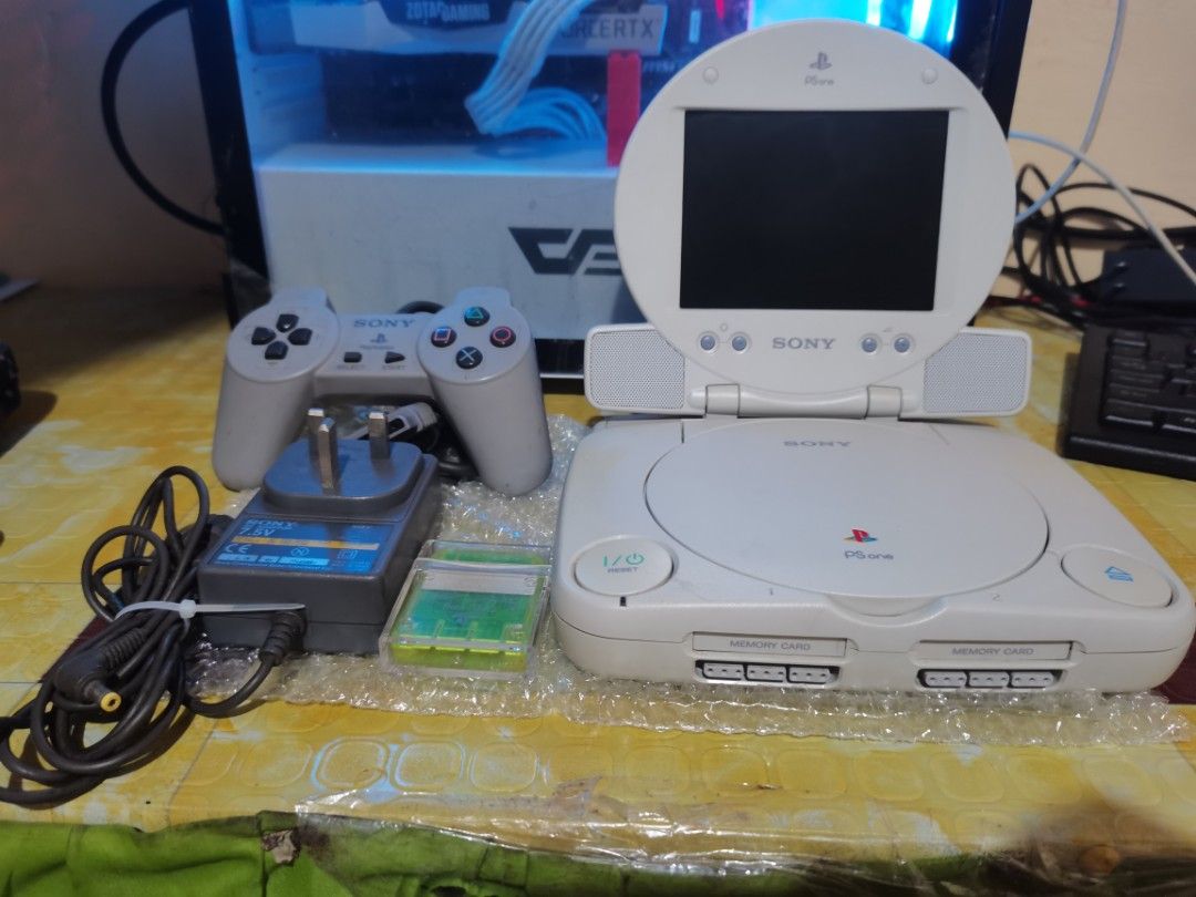 rare psOne modified with sony lcd, Video Gaming, Video Game Consoles ...