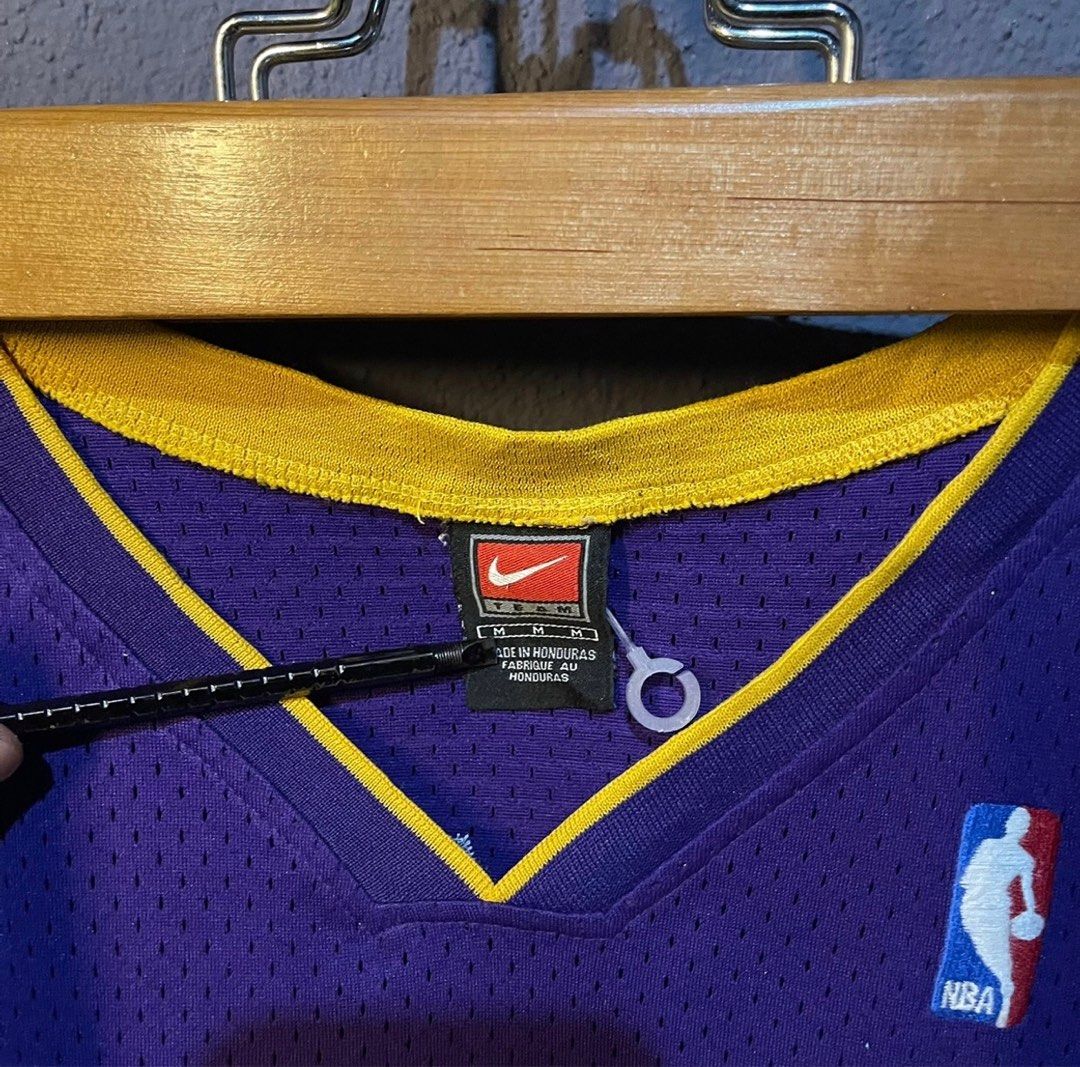 rare vintage nike jersey lakers kobe bryant away purple jersey