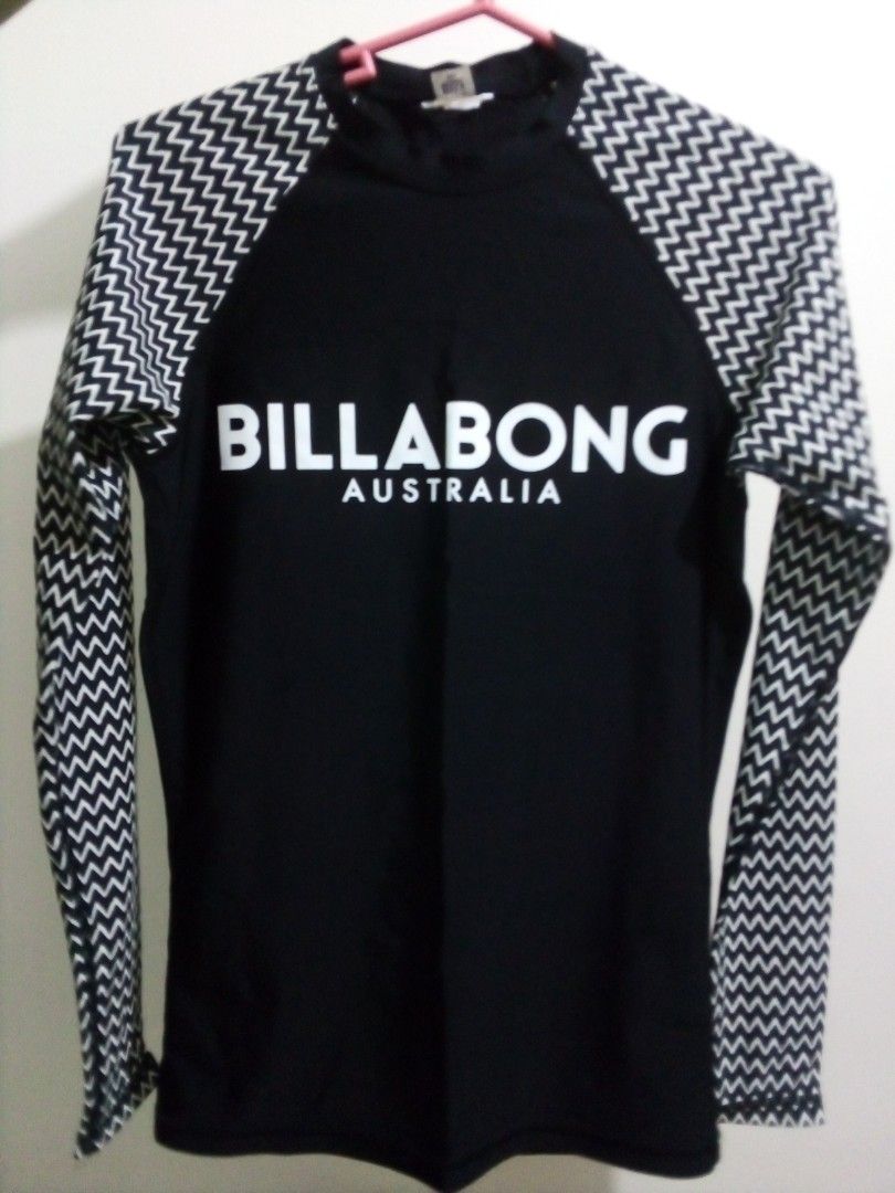 Rash Guard (Billabong), Women's Fashion, Swimwear, Rash guard on Carousell
