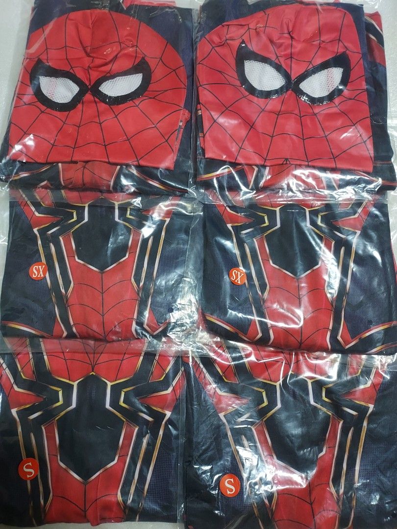 [Ready stock] No way home Spiderman/ Iron Spiderman costume. Far from
