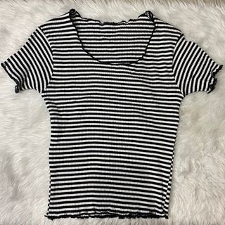 Ribbed Stripes Top