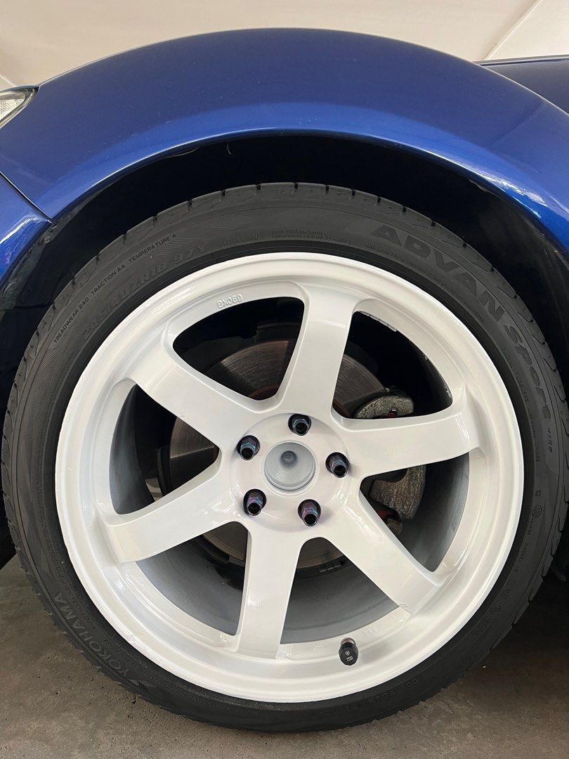 Rims spray / Dechrome service, Car Accessories, Tyres & Rims on Carousell