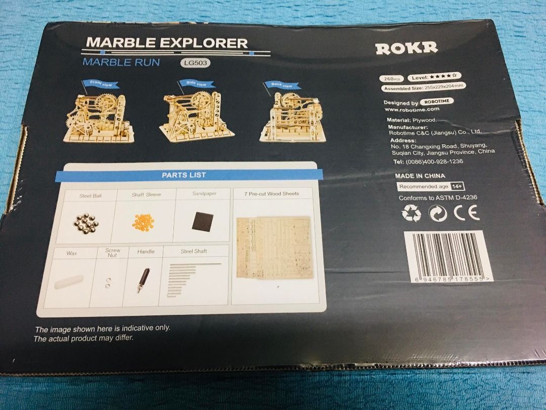 ROKR Marble Explorer - Marble Run (260 pieces), Hobbies & Toys, Toys ...