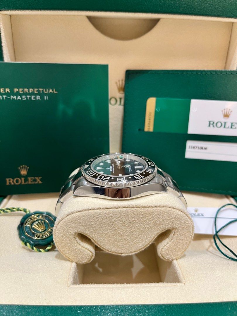 Rolex GMT Master ii 116710LN Black Dial Luxury Watches on Carousell