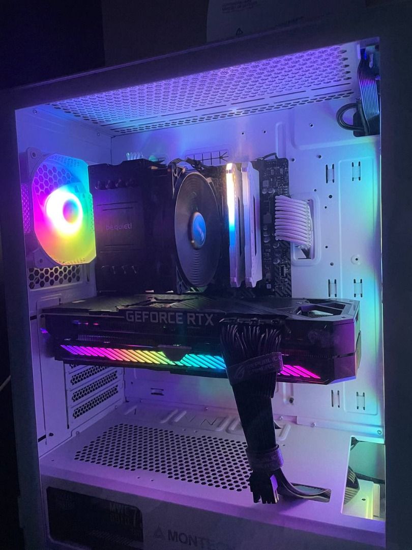 Rtx 3080 gaming pc + 240hz monitor, Computers & Tech, Desktops on Carousell