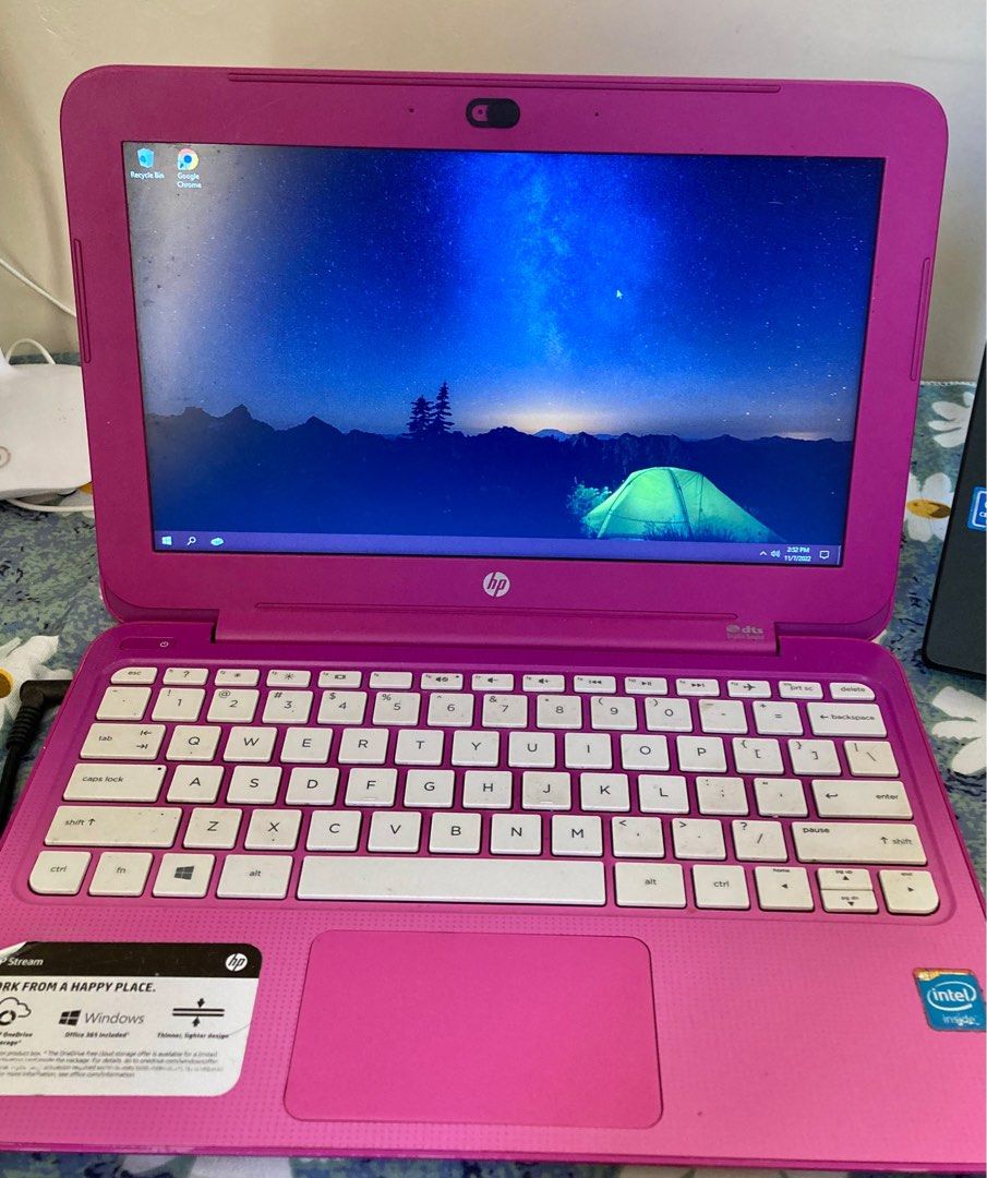 RUSH HP Stream Laptop (Pink), Computers & Tech, Laptops & Notebooks on