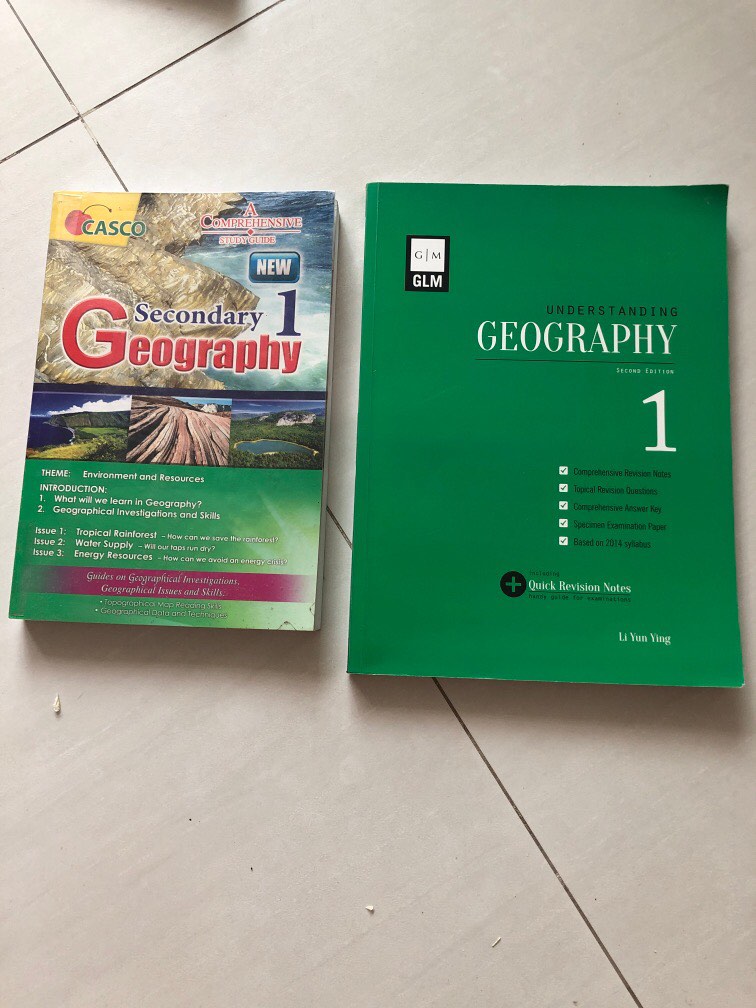 S1 Geography, Hobbies & Toys, Books & Magazines, Assessment Books on