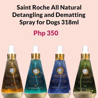 Saint Roche All Natural Detangling and Dematting Spray for Dogs 318ml