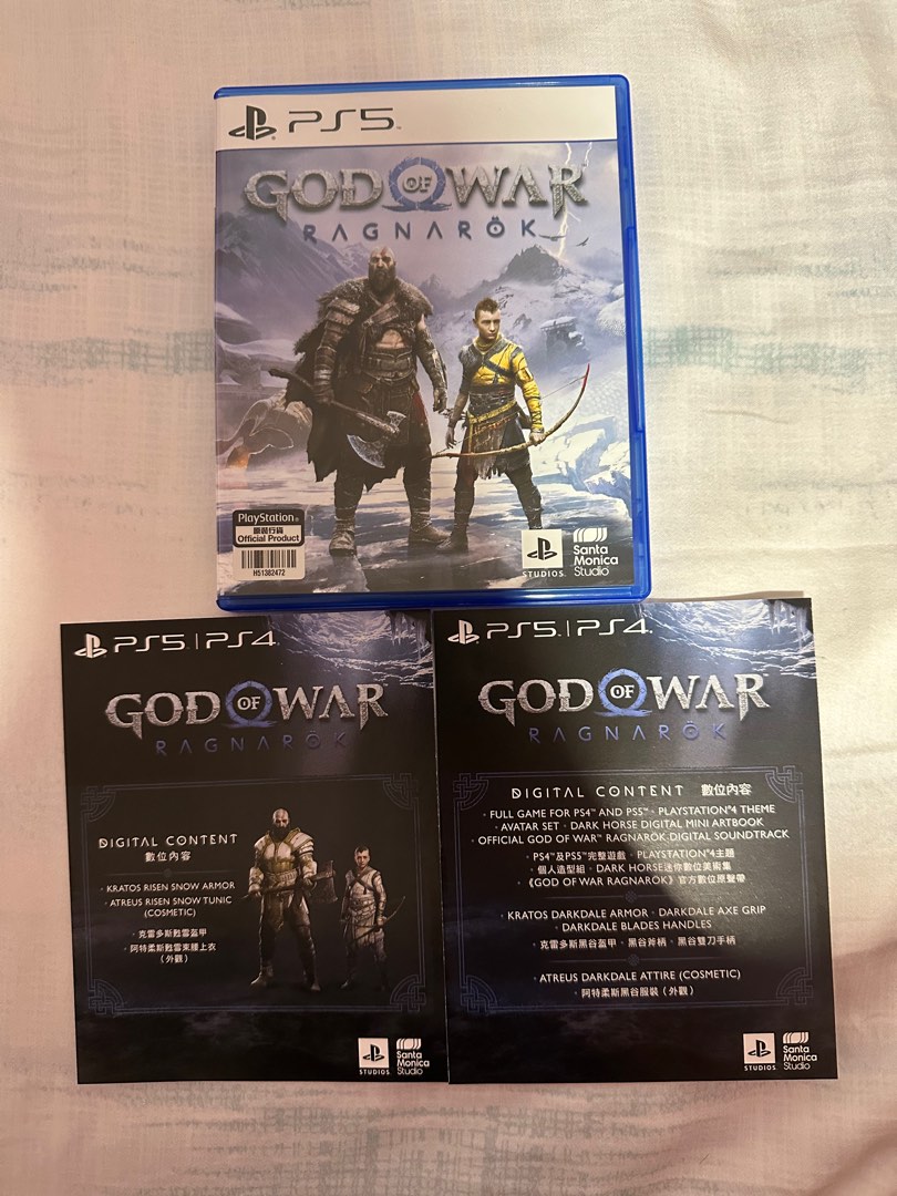 Selling God of War Ragnarok PS5 Digital Deluxe with Casing!, Video