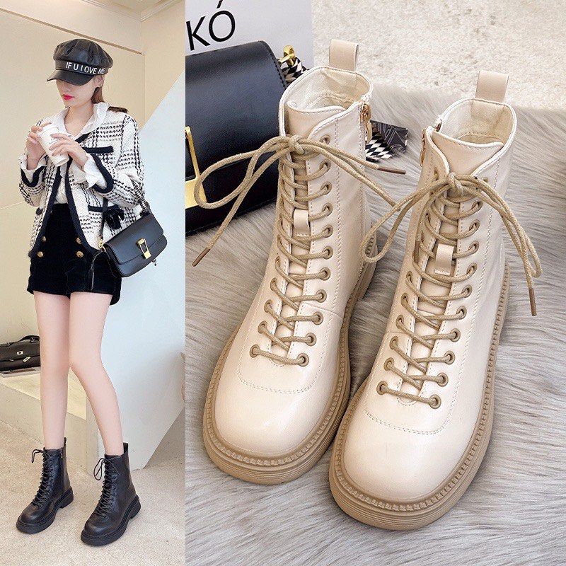 Sepatu boots store korean style