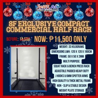 SF exclusive compact commercial half rack