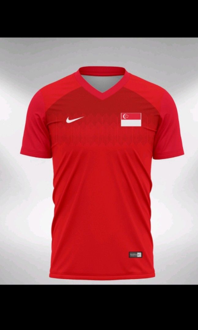 Singapore Football Soccer Jersey 2021 Home, Men's Fashion, Activewear