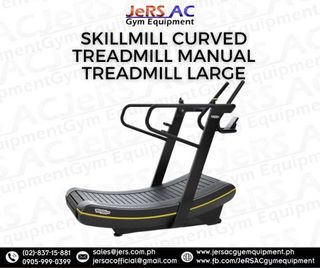 Skillmill Curved Treadmill Manual Treadmill Large