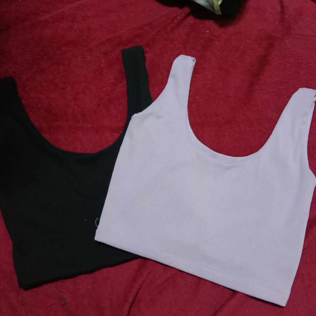 SLEEVELESS TANK TOP (double fabric) (Category: Sleeveless) located in Manila. Submitted by maykuhhh13 (Listing ID 1196115886, Image 1). Description: SLEEVELESS TANK TOP DOUBLE FABRIC ORIGINAL PRICE: 100 EACH SELLING IT FOR: 100 FOR 2 (70 EACH) BRAND NEW AND NEVER BEEN USED SUPER GANDA ANG KAPAL NG TELA PERO DI MAINIT 🤗 Body hugging (especially the periwinkle one) Perfect for OOTDs RFS: DECLUTTERING ACCEPTING SHOPEE CHECK OUT. PAYMENT THROUGH GCA