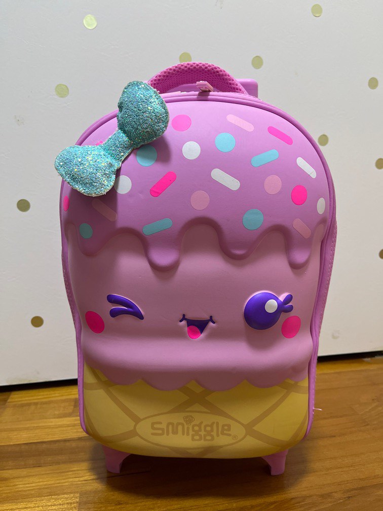 Smiggle ice cream luggage bag, Babies & Kids, Babies & Kids Fashion on