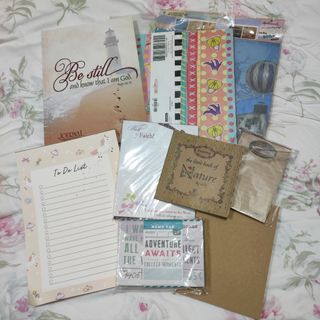 stationery and scrapbooking set