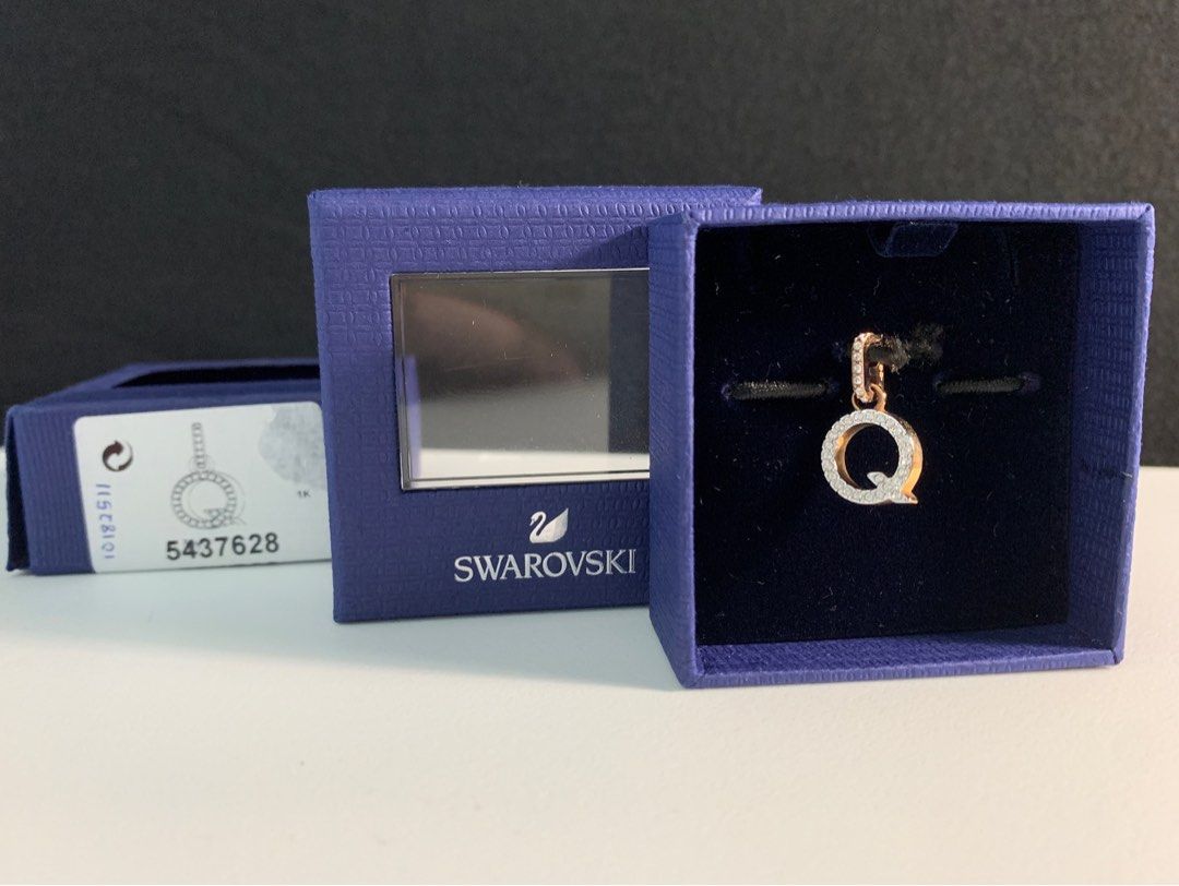 Swarovski alphabet pendant online