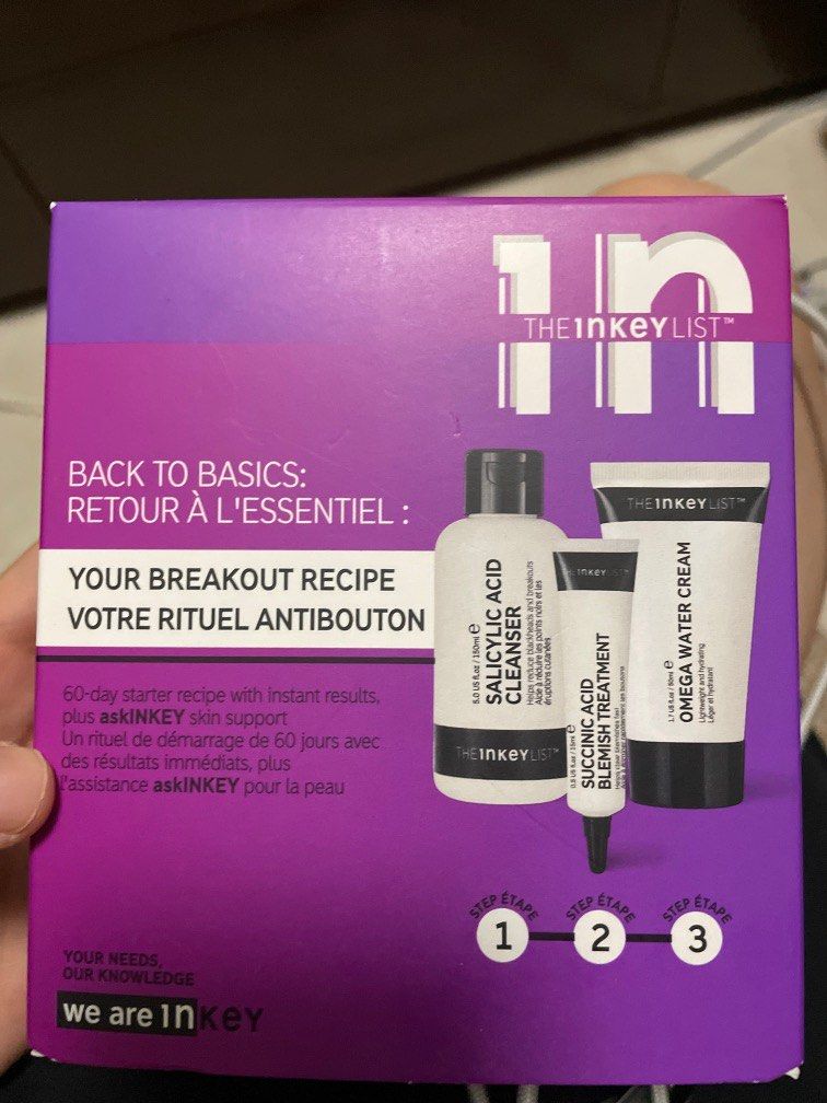 the inkey list back to basics your breakout recipe, 美容＆化妝品, 健康及美容 皮膚